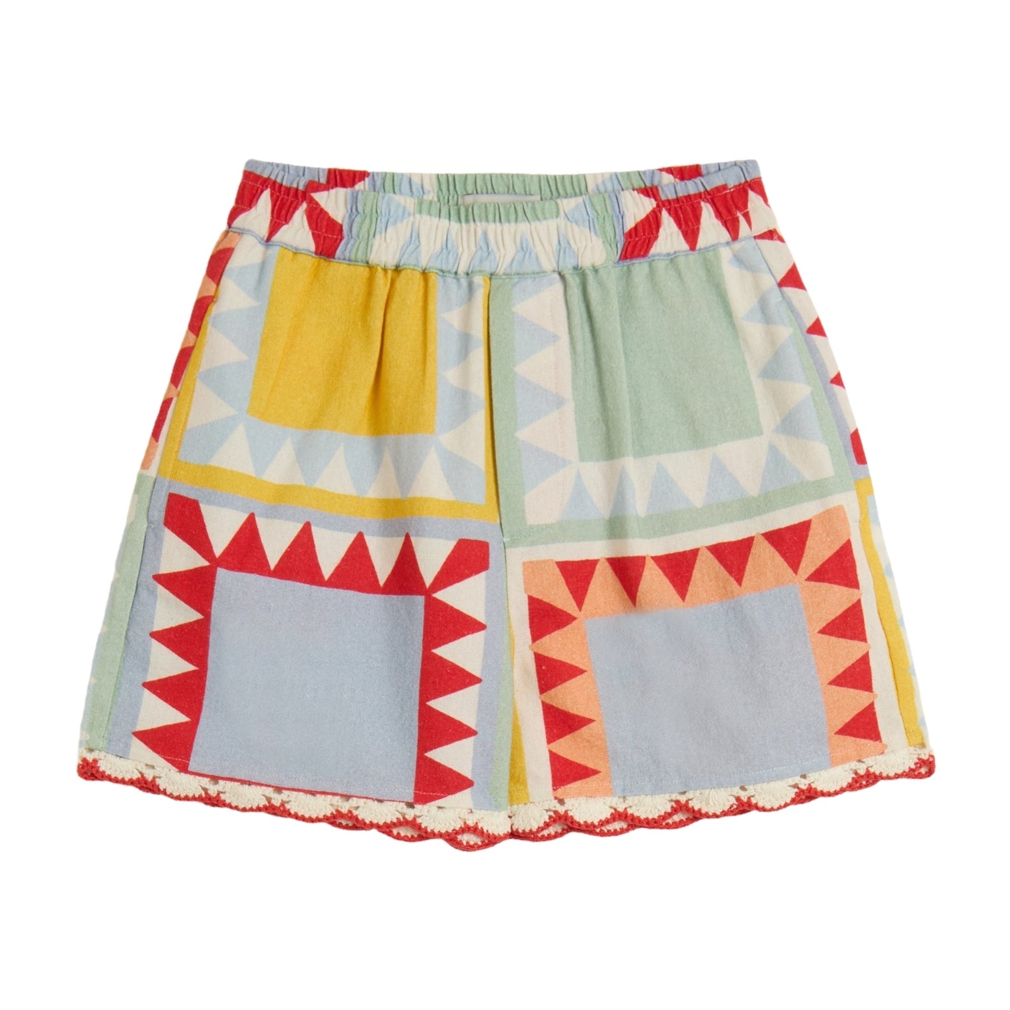Stella McCartneyPatchwork Print Shorts8059774247526SAVANNA