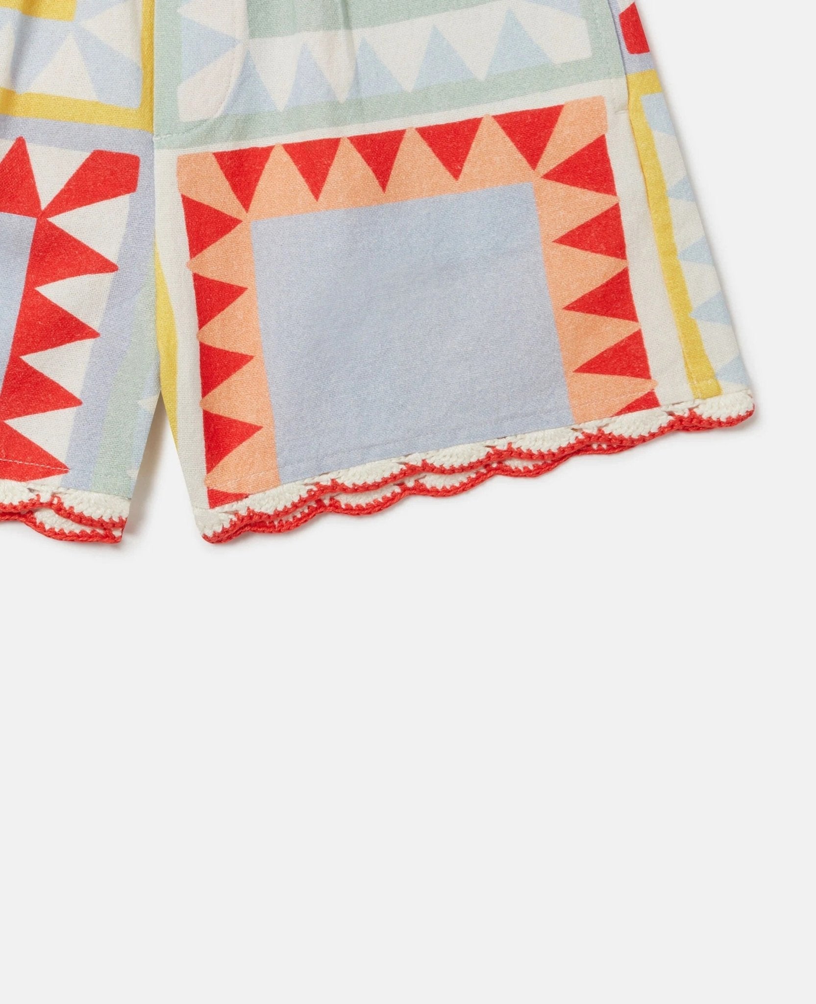 Stella McCartneyPatchwork Print Shorts8059774247526SAVANNA