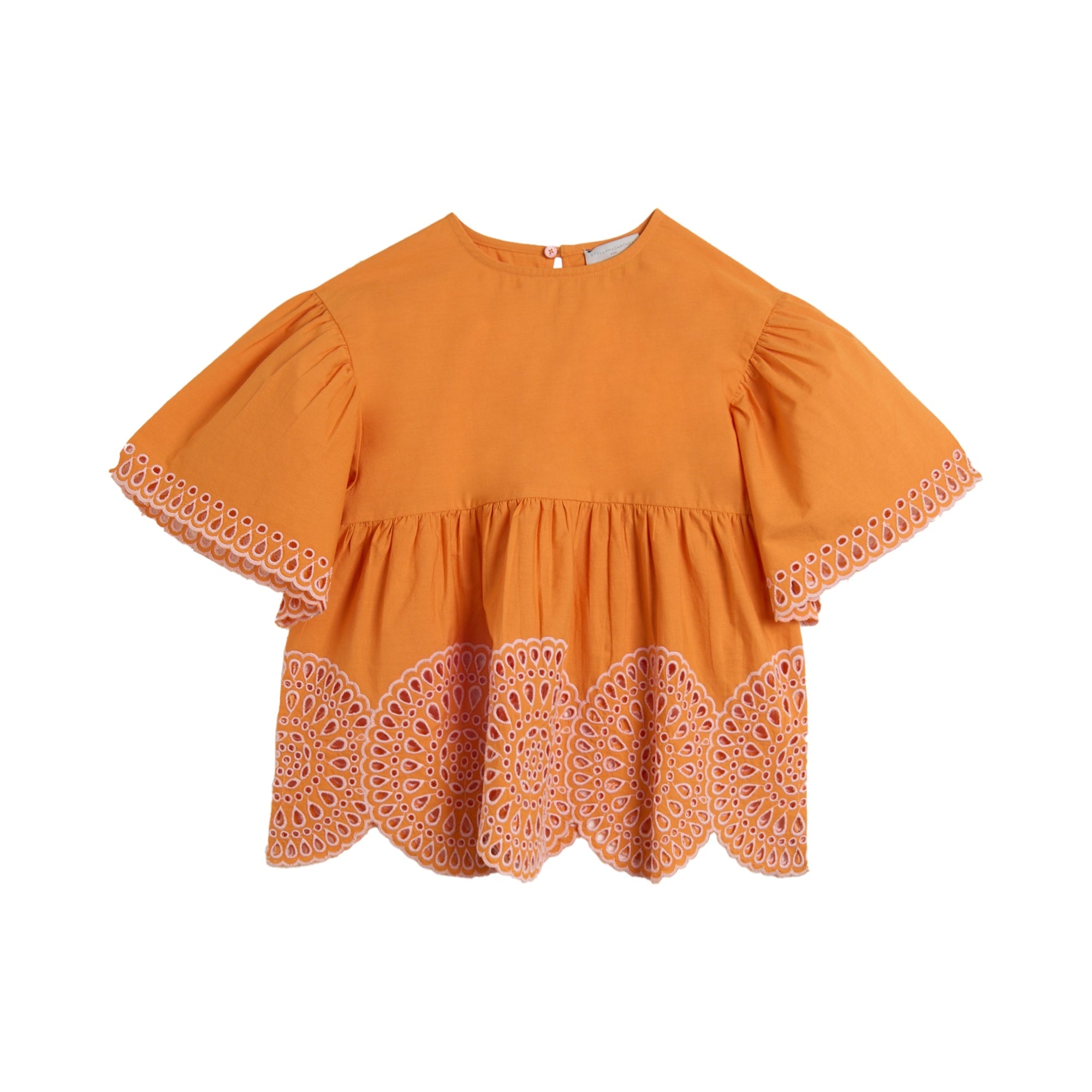 Stella McCartneyShort - Sleeve Popeline Top8059774241036SAVANNA