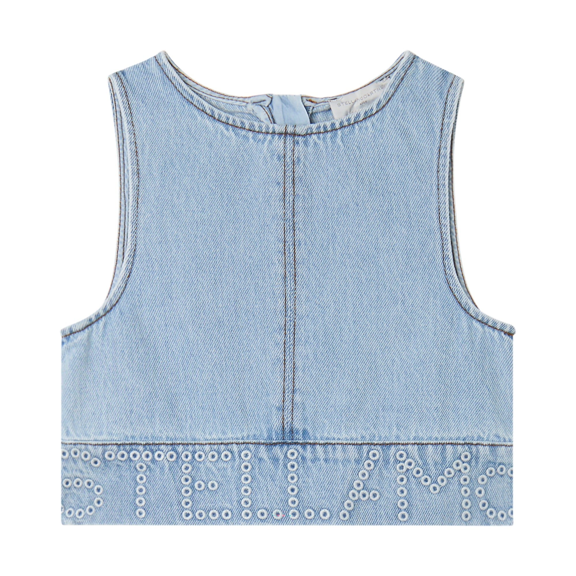 Stella McCartneySleeveless Top in Denim8059774241531SAVANNA
