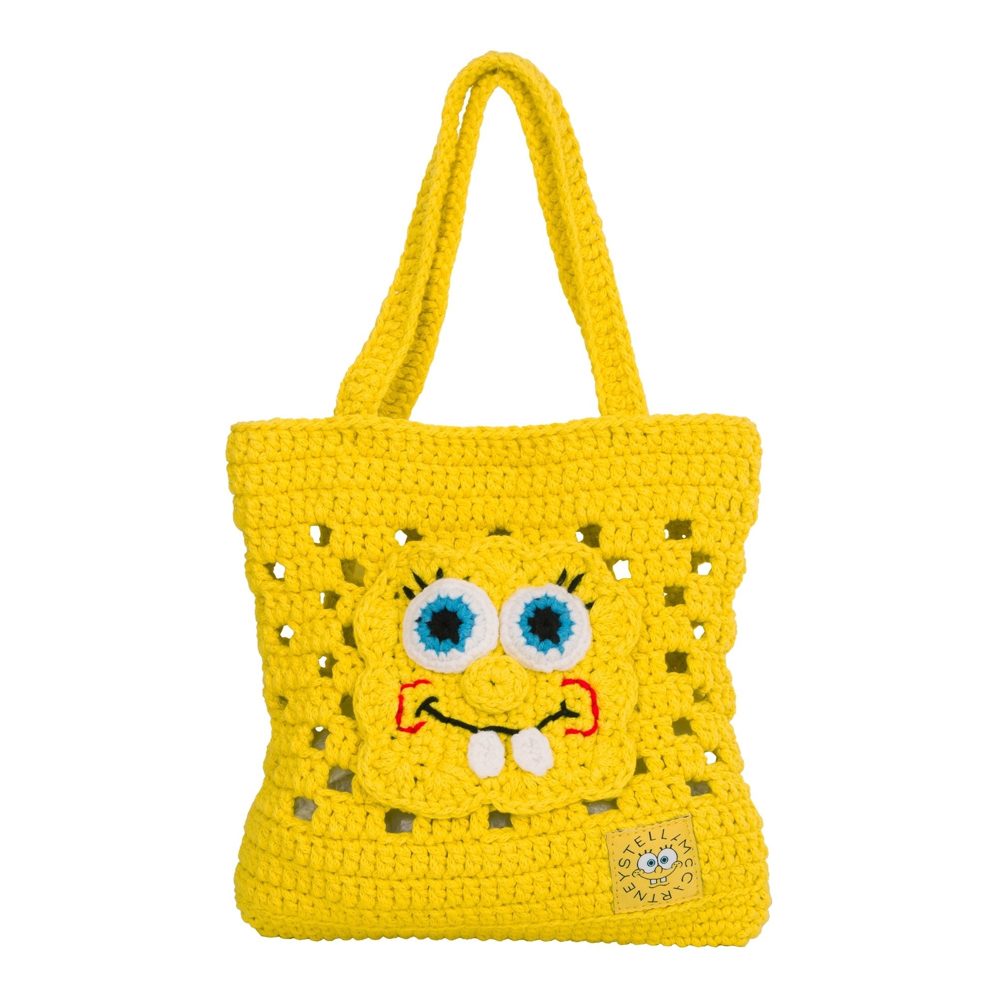 Stella McCartneySpongeBob Crochet Tote Bag8055178740496SAVANNA
