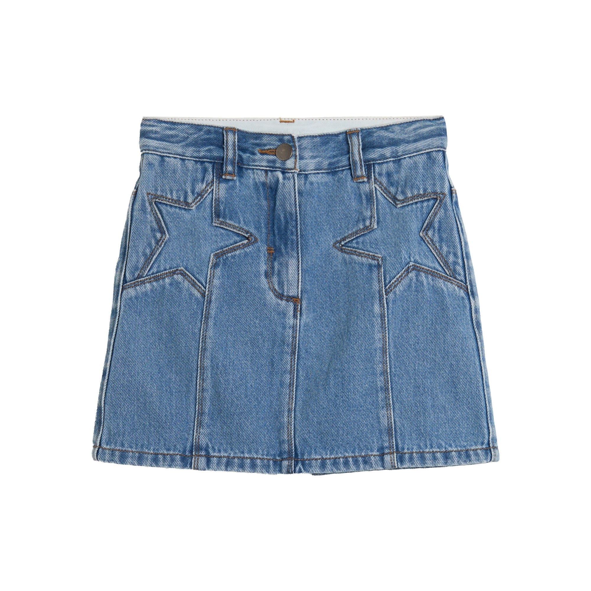 Stella McCartneyStar Denim Skirt8059774255842SAVANNA