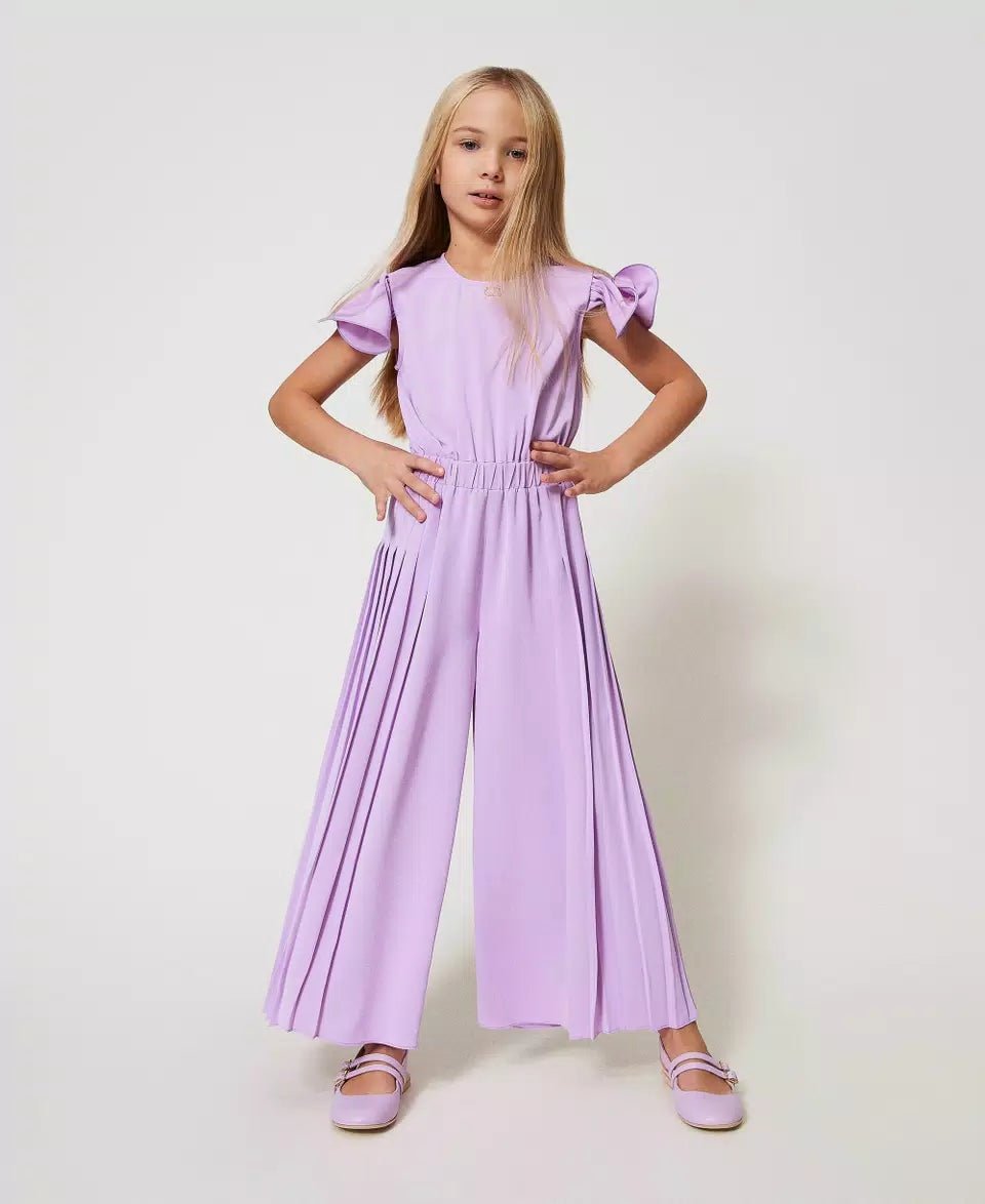 TWINSETPleated Crepe Chine Jumpsuit8050160274225SAVANNA