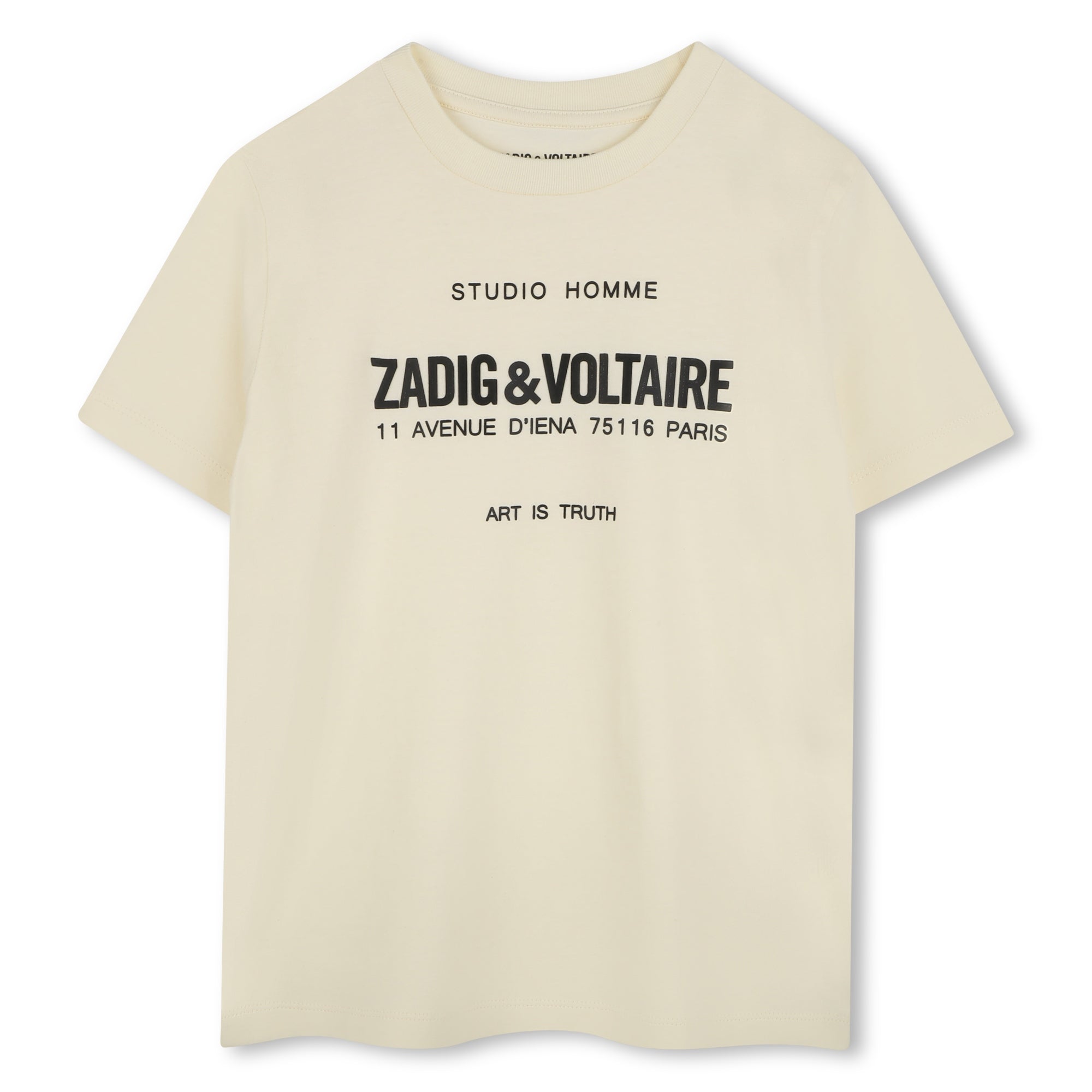 Zadig Voltaire Art Truth T-Shirt SAVANNA