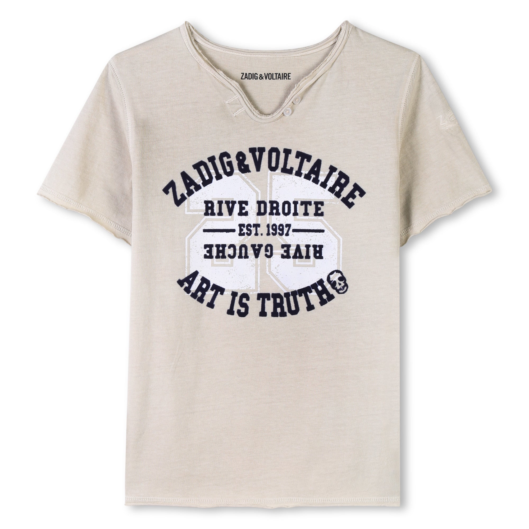 Printed Tshirts Tee Shirt Zadig Et Voltaire Rive Droite Printed