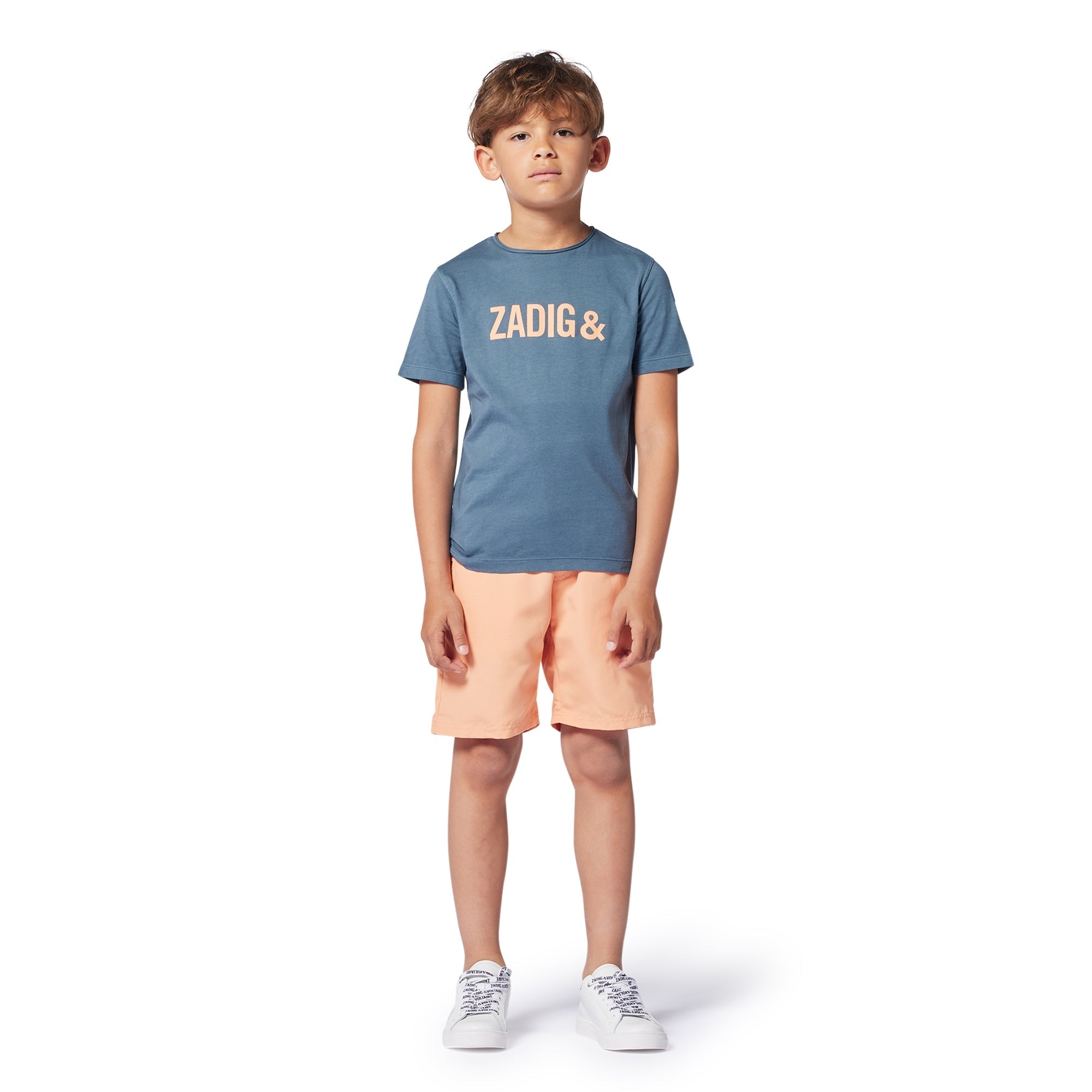 Zadig & VoltaireToby Logo Print T-Shirt3617165437717SAVANNA