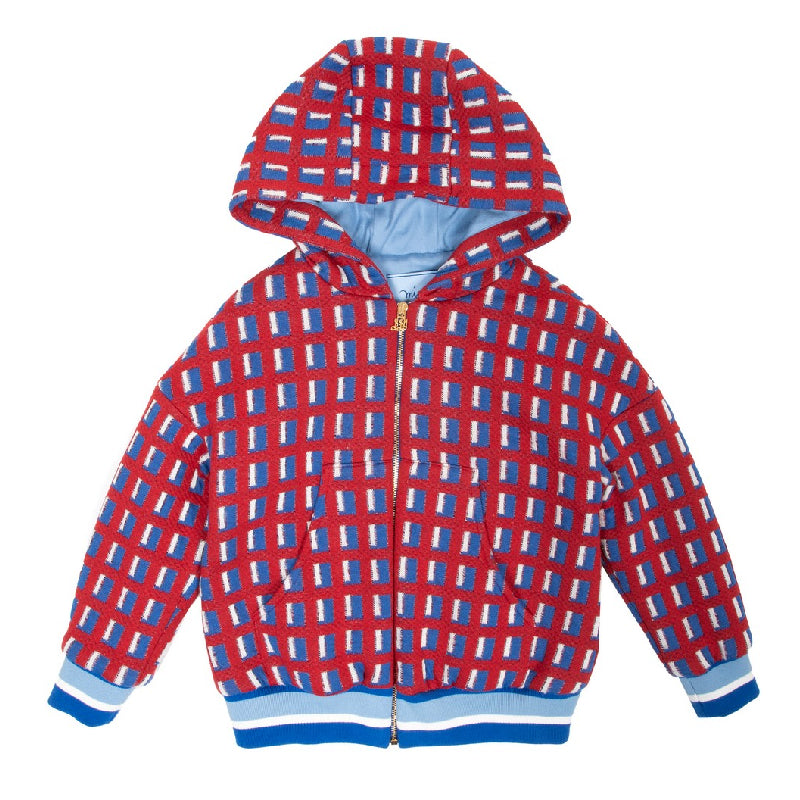 Mi Mi SolLogo Hooded CardigansSAVANNA