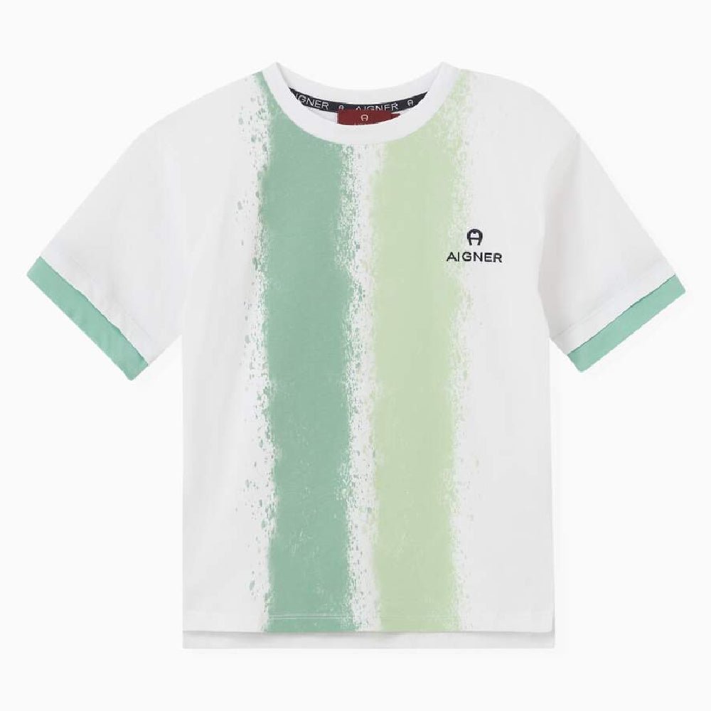 AIGNERLogo Print T- Shirt4062176376613SAVANNA