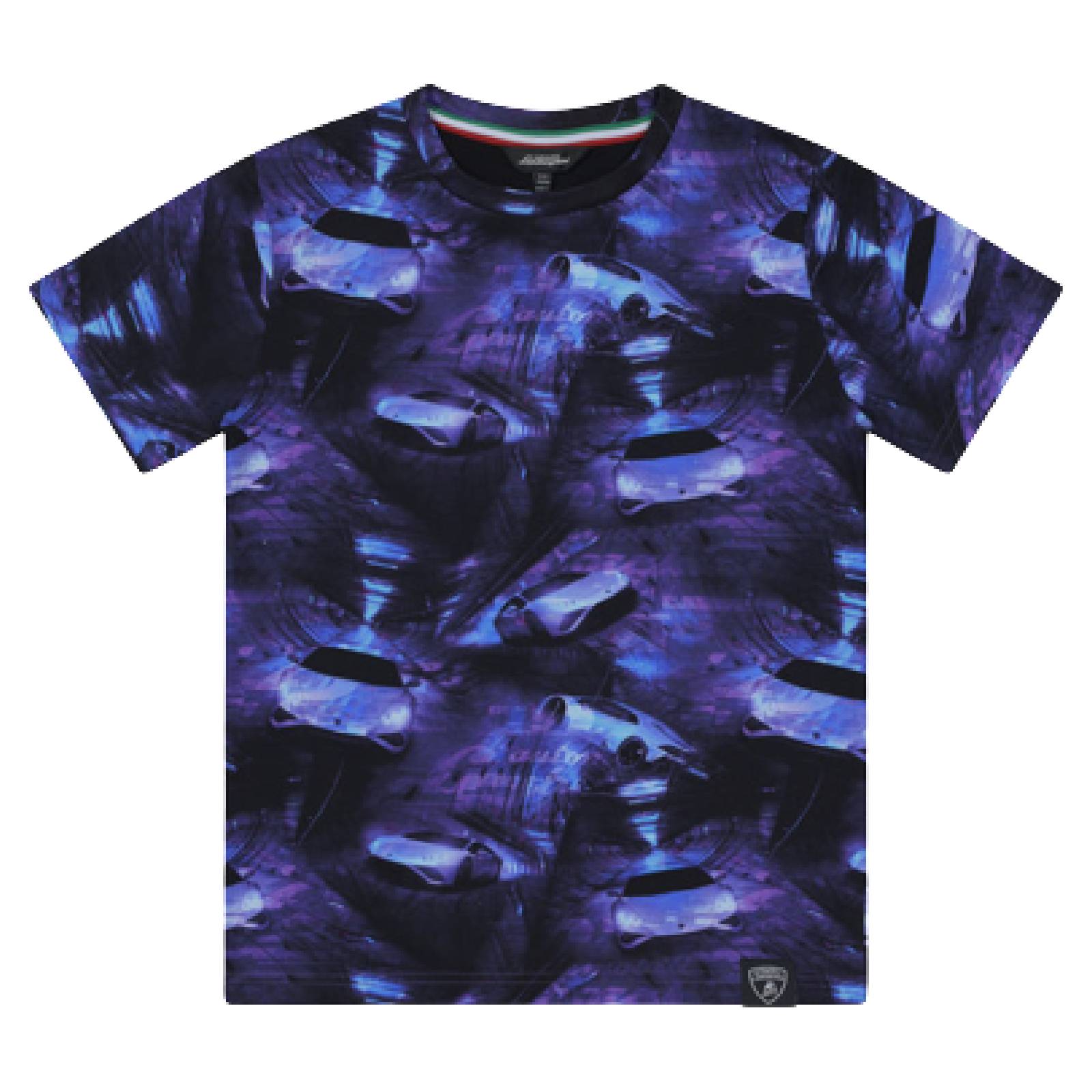 Automobili LamborghiniPrint Logo T-Shirt5700068126142SAVANNA