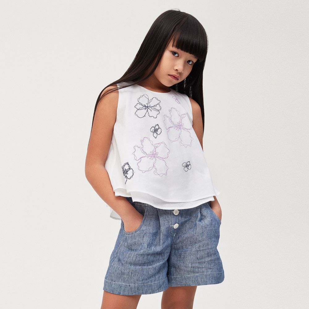 Il GufoCotton Embroidered Blouse11510307SAVANNA