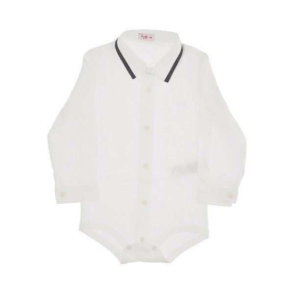 Il GufoLogo Print Longsleeve Bodysuit10228562SAVANNA