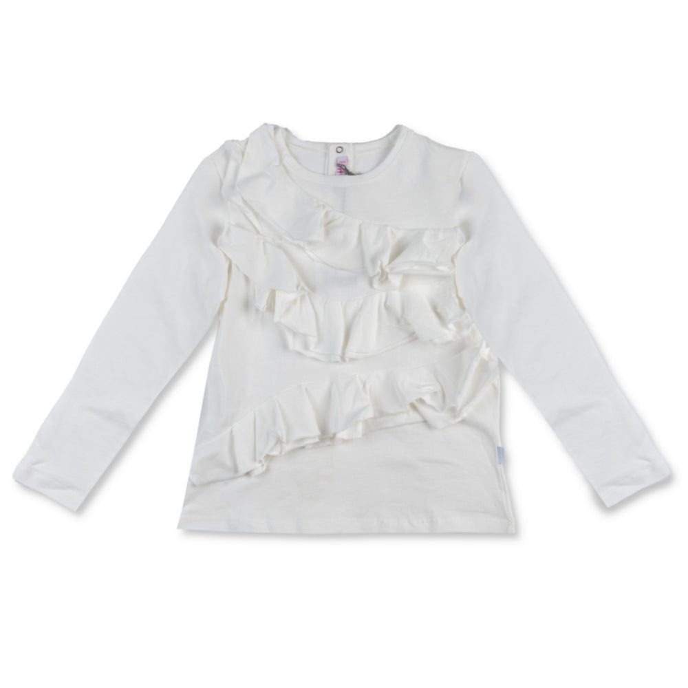 Il GufoPatchwork Ruffled Long TopSAVANNA