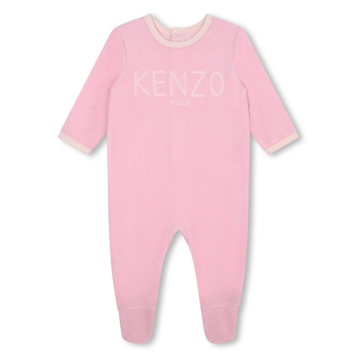 KENZOLogo Embroidered Babygrow Set3143163193015SAVANNA