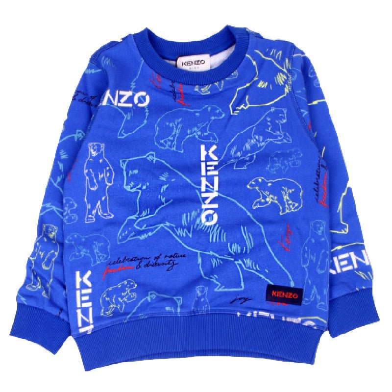 KENZOPrint Logo Sweatshirt3143161260580SAVANNA