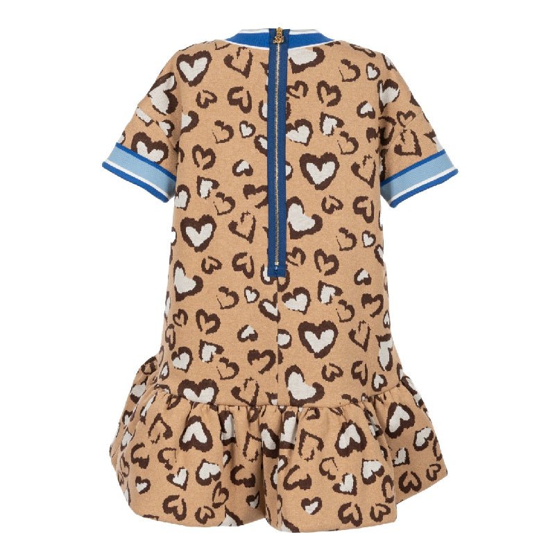 Mi Mi Sol Logo Jacquard Dress SAVANNA