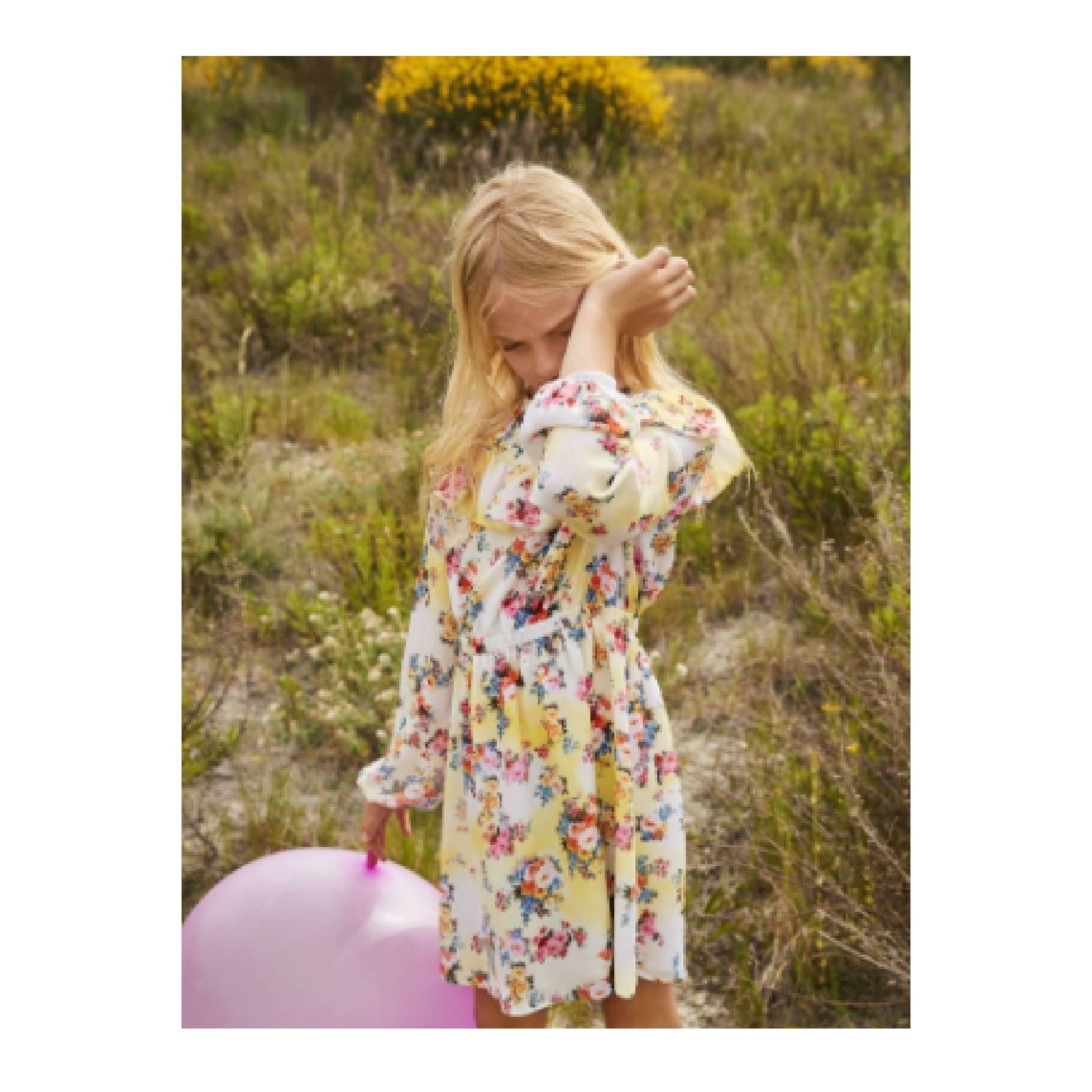 MSGMFloral Print DressSAVANNA