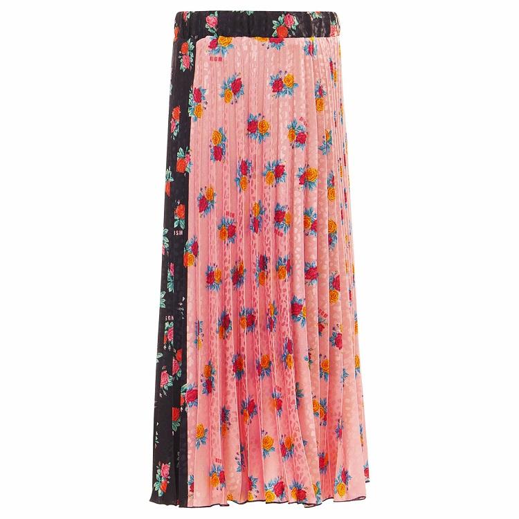 MSGMFloral Print SkirtSAVANNA