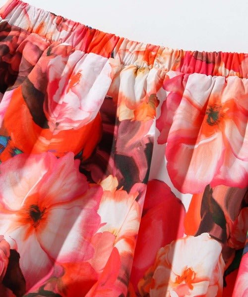 MSGMFlower Print Skirt8056747576904SAVANNA