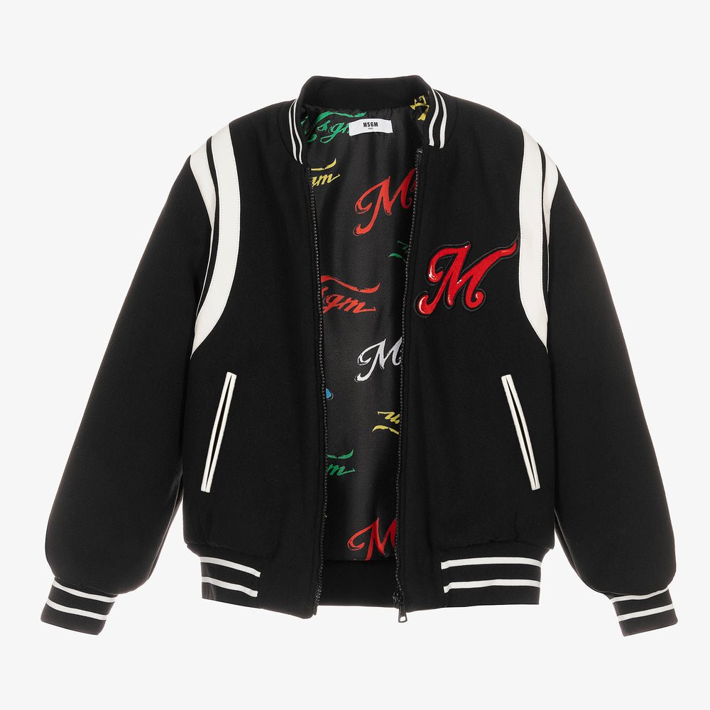 MSGMLogo Wool Bomber8051883176544SAVANNA