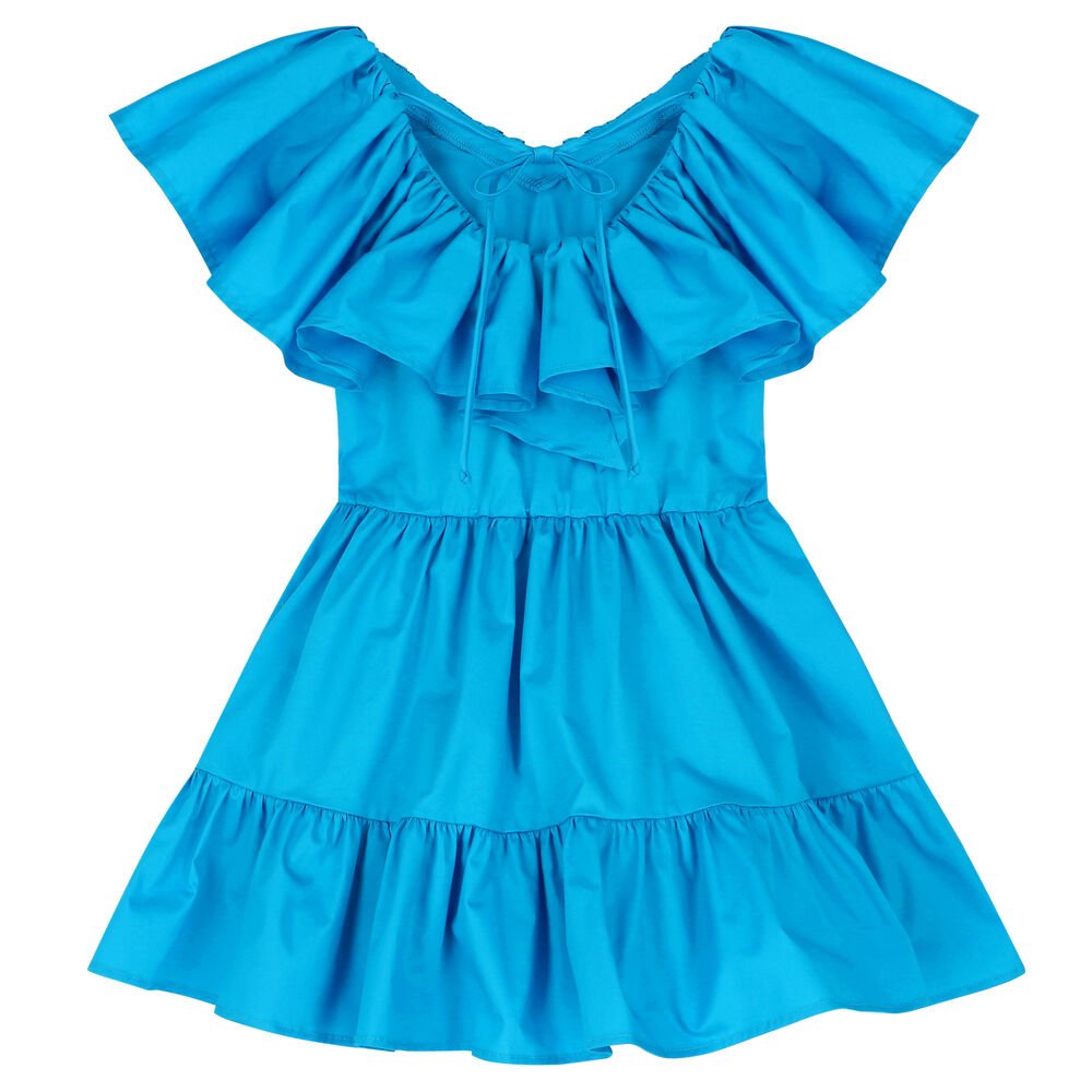 MSGMRuffle Logo Dress8051883197037SAVANNA