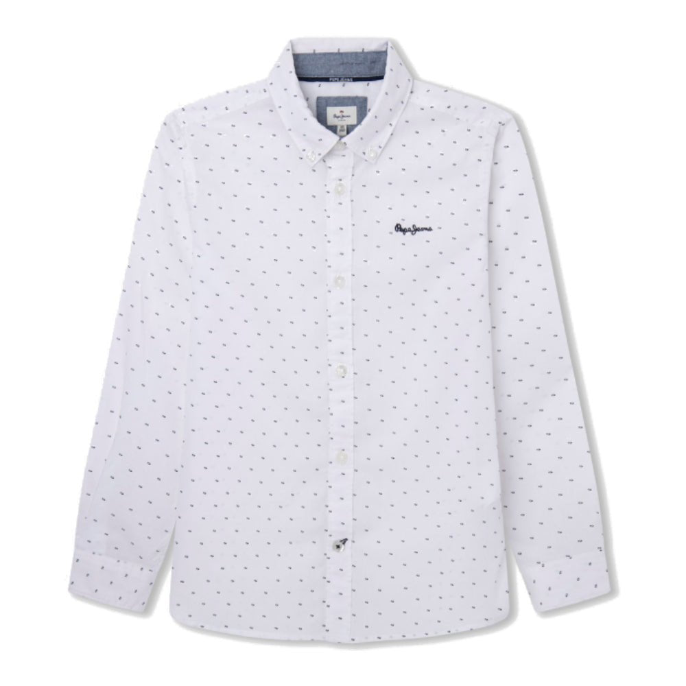 Pepe JeansDotted Poplin Shirt8445866291018SAVANNA