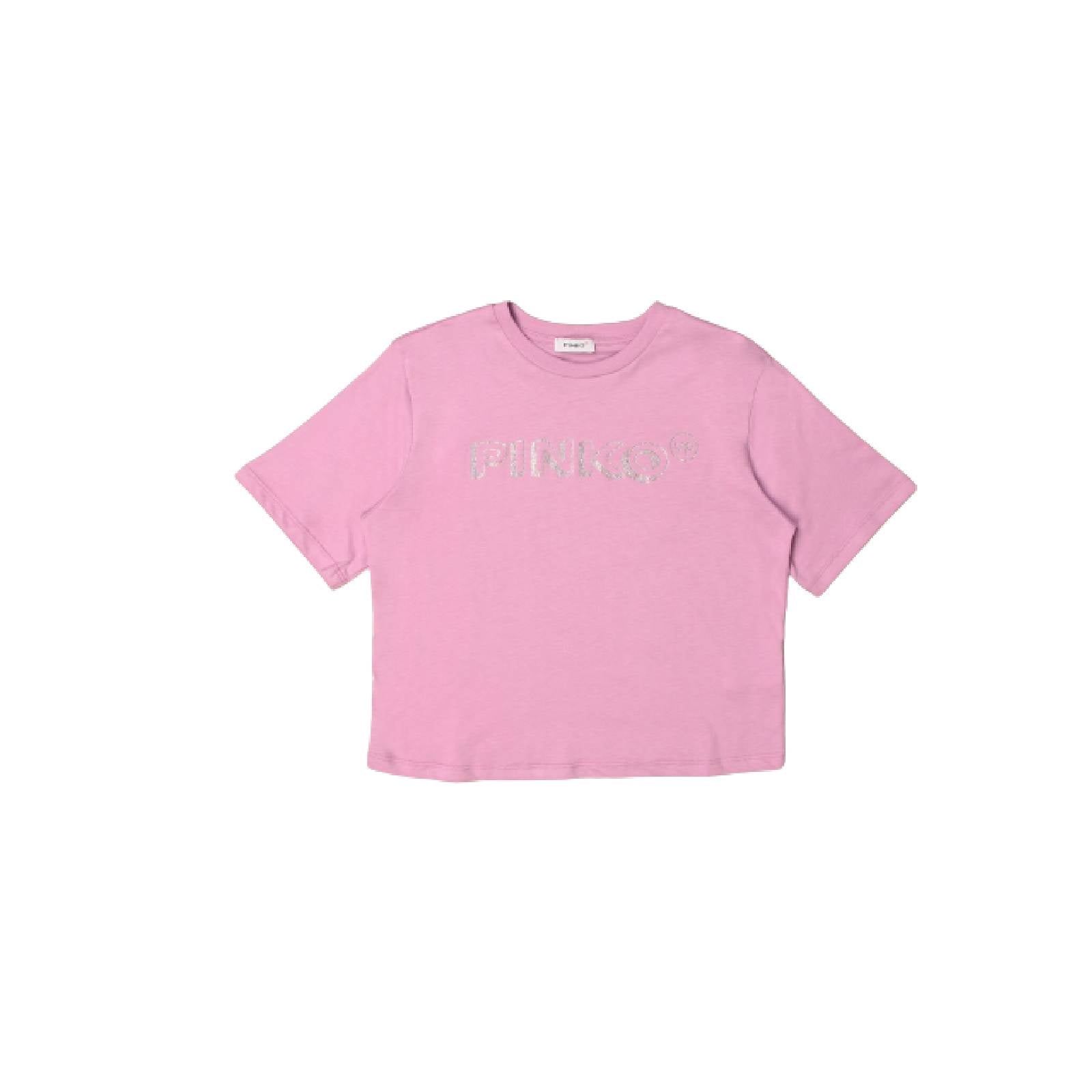 PINKOPrint Logo T-ShirtSAVANNA