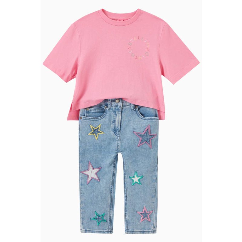 Stella McCartneyLogo Denim TrouserSAVANNA