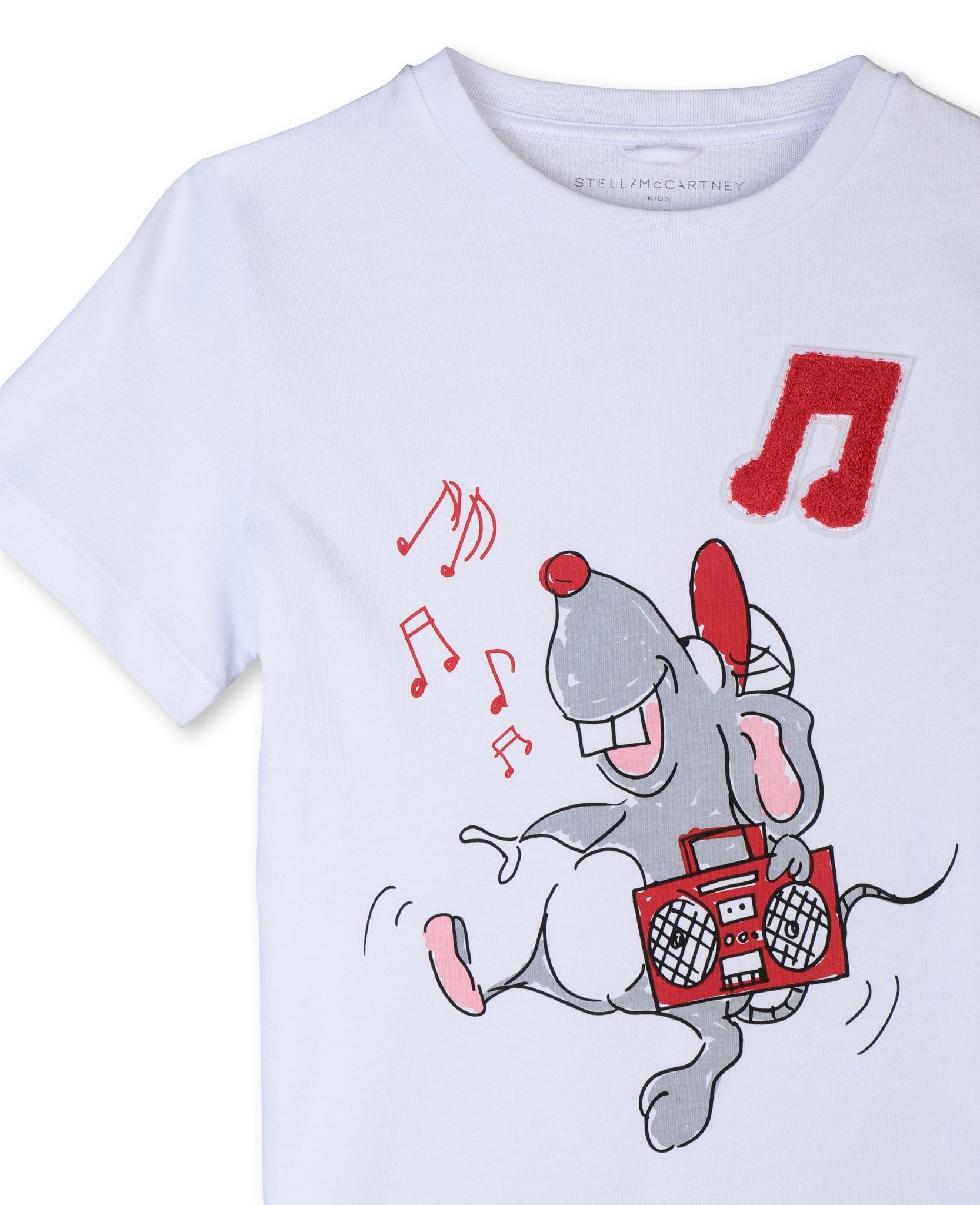 Stella McCartneyPrint Logo T-ShirtSAVANNA