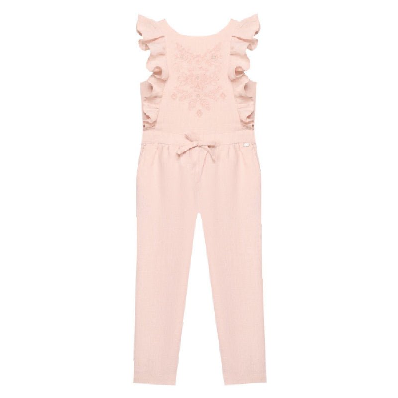 Tartine et ChocolatLogo Linen Jumpsuit3607021262270SAVANNA